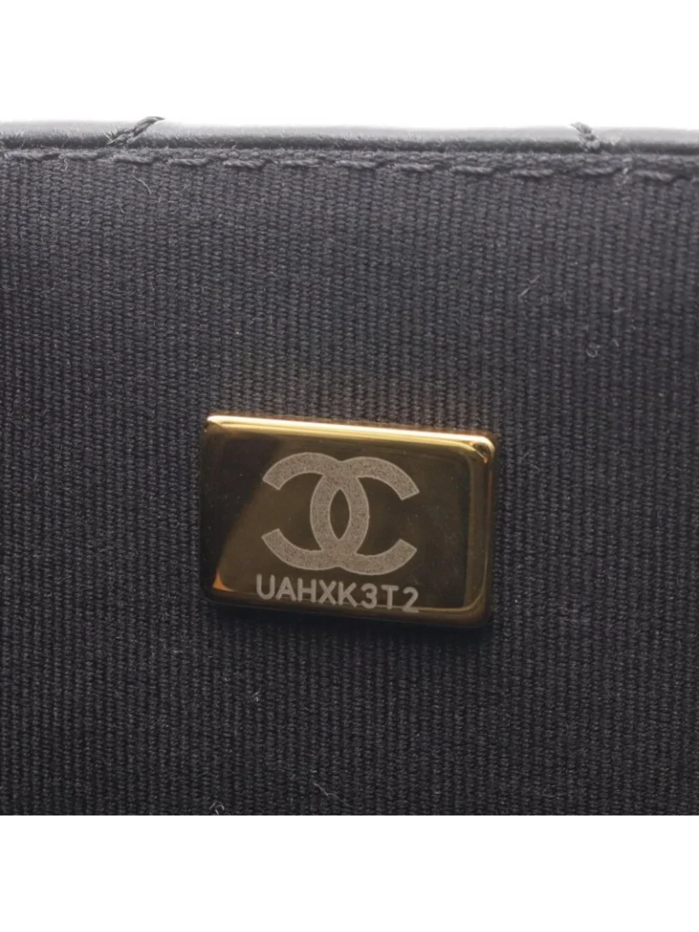 Chanel Shoulder Bag Quilted Small Flap Black Lambskin Chain